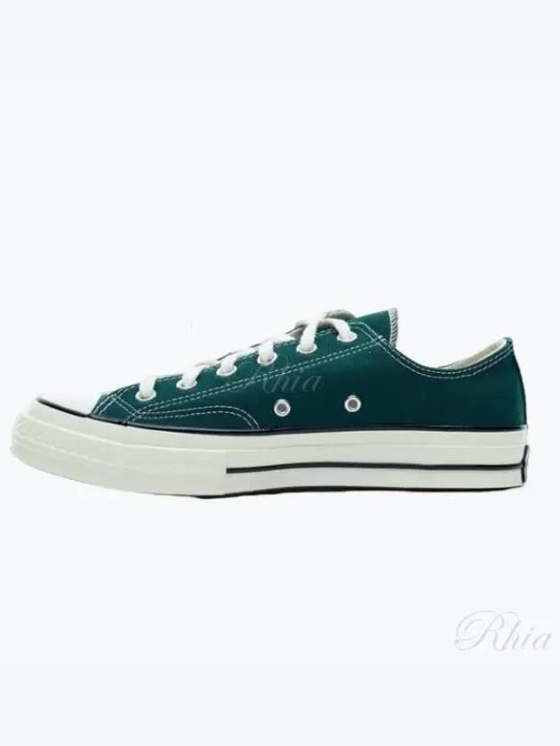 Chuck 70 Canvas Low Top Sneakers Midnight Clover - CONVERSE - BALAAN 2