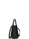 Mini Micro Leather Tote Bag Black - MARC JACOBS - BALAAN 3