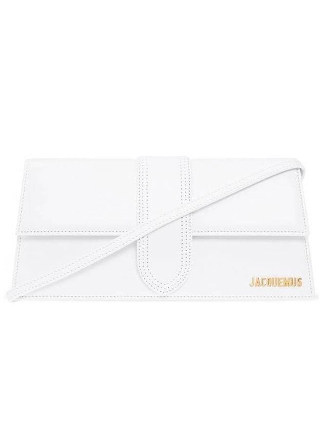 Le Bambino Long Shoulder Bag White - JACQUEMUS - BALAAN.