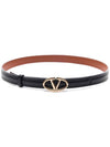 24SS Women's Bold V Logo Belt 4W0T0SJ0 FZC ZL6 24S - VALENTINO - BALAAN 3