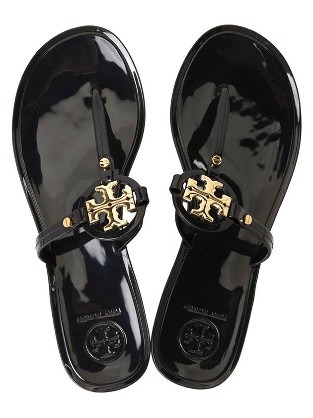 Miller Mini Flat Thong Flip Flop Black - TORY BURCH - BALAAN 3