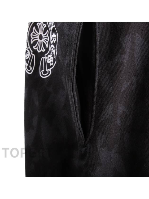 Cemetery Cross All Over Print Sweatpants Black - CHROME HEARTS - BALAAN 4