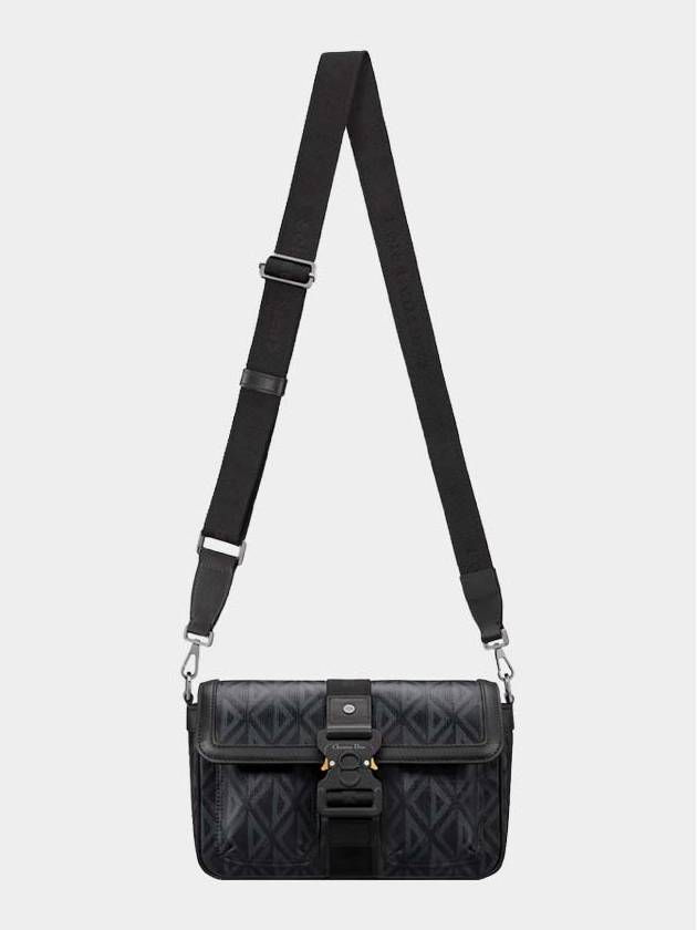 Hit The Road Strap CD Diamond Messenger Bag Black - DIOR - BALAAN 5