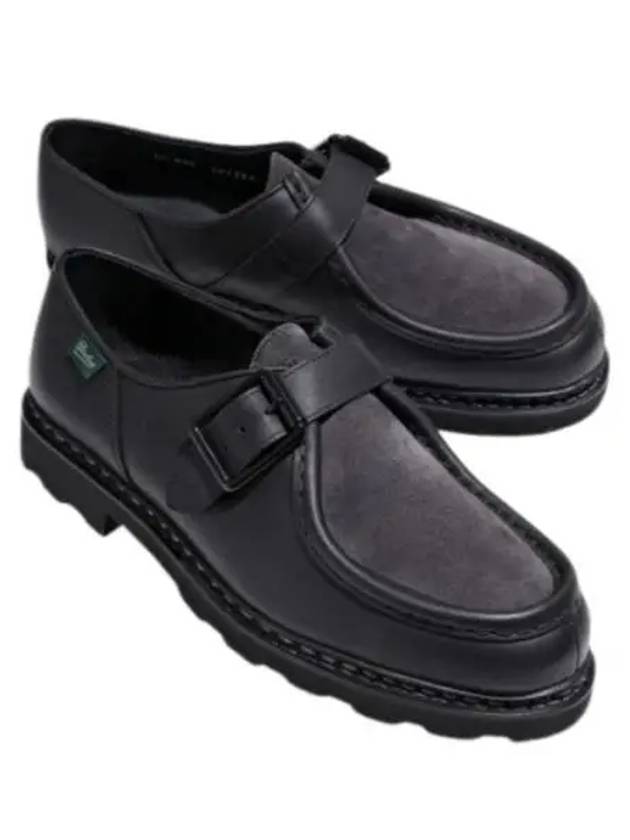 Michael Bride Monk Straps Black - PARABOOT - BALAAN 2