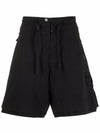 Wappen Patch Shadow Bermuda Shorts Black - STONE ISLAND - BALAAN 3