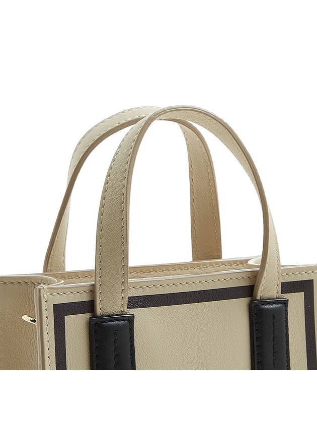 Clistalia Tote Bag Ivory Black - BALLY - BALAAN 9