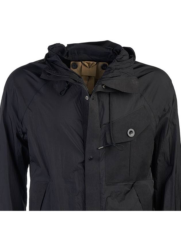 Tempest Combo Bonded Anorak Black - TEN C - BALAAN 5