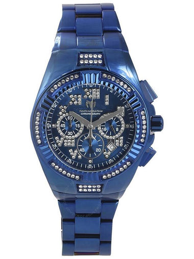 Technomarine Cruise Chronograph Quartz Crystal Blue Dial Men's Watch TM-121234 - TECHNOMARINE - BALAAN 1