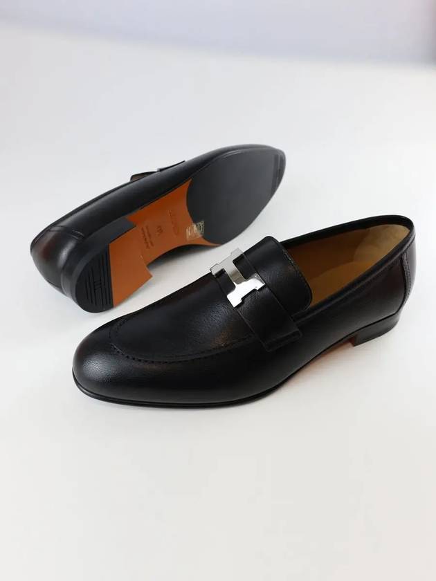 Paris Loafers Black - HERMES - BALAAN 5