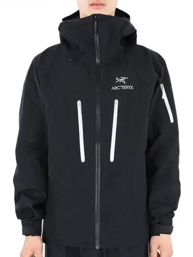 Men s Alpha SV Hooded Jacket Black - ARC'TERYX - BALAAN 1