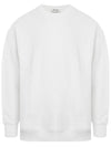 Studios Bag Reverse Label Sweatshirt White - ACNE STUDIOS - BALAAN.