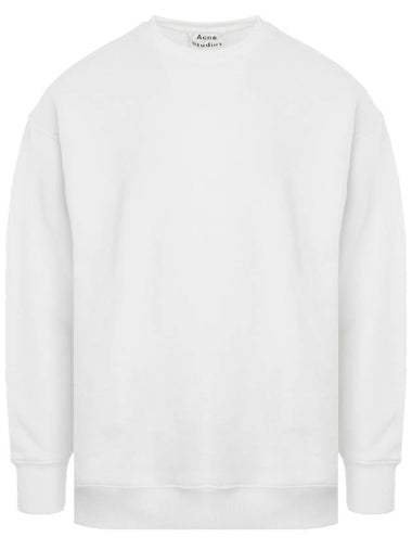 Back Label Sweatshirt White - ACNE STUDIOS - BALAAN 1