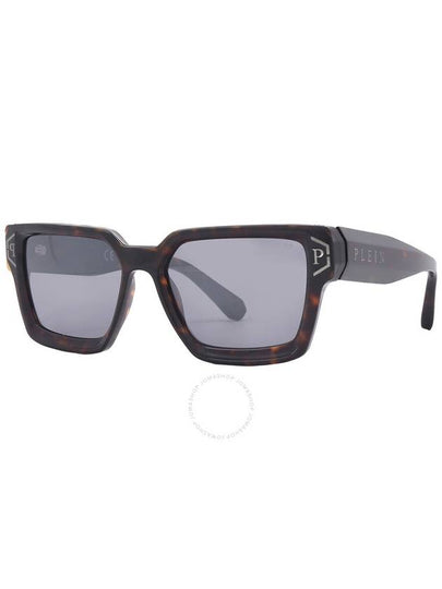 Philipp Plein Grey Square Men's Sunglasses SPP005M 722X 57 - PHILIPP PLEIN - BALAAN 2