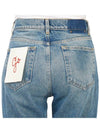 Crop Flared Jeans Blue - GOLDEN GOOSE - BALAAN 10