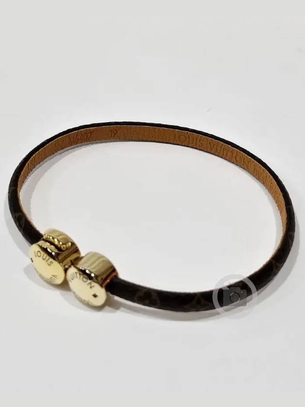 Historic Mini Monogram Bracelet Brown - LOUIS VUITTON - BALAAN 2