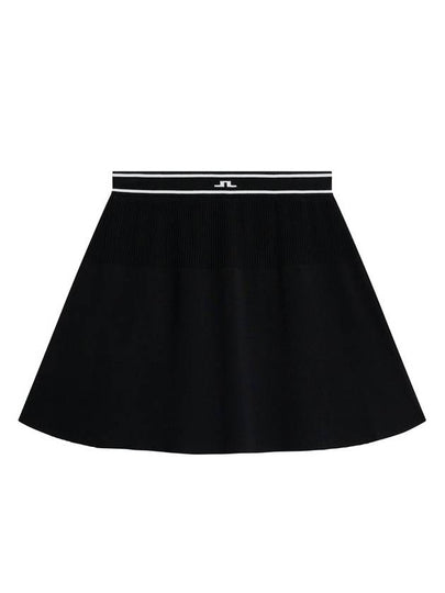 Emma Knit Skirt Black - J.LINDEBERG - BALAAN 2