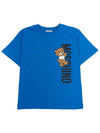 Kids short sleeve t shirt HVM03R LAA02 40289 Adults can wear - MOSCHINO - BALAAN 1