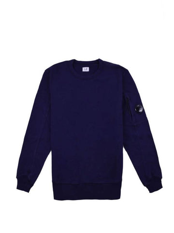 Lens Wappen Cotton Sweatshirt Navy - CP COMPANY - BALAAN 1