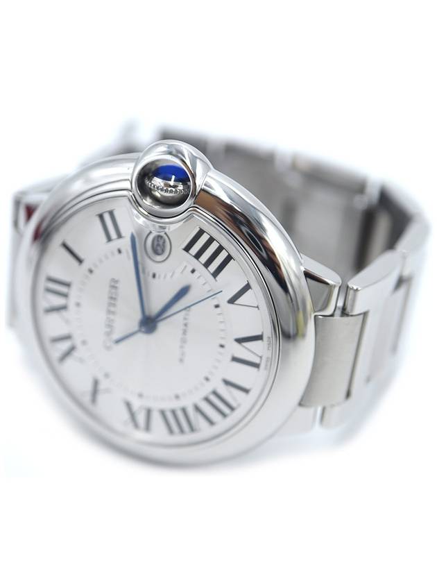 Men s Cartier WSBB0049 42MM Steel Quartz Ballon Bleu de Watch gt Gangbuk used luxury goods - CARTIER - BALAAN 4