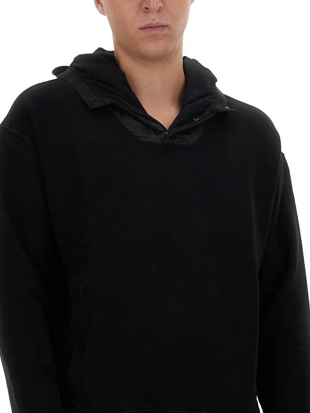 Pelpa Garment Dye Hoodie Black - TEN C - BALAAN 5