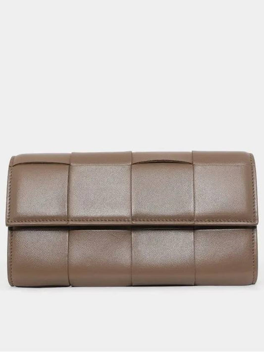 23 fw Continental Leather Wallet INTRECCIO Grand 742694VCQC42560 B0030438850 - BOTTEGA VENETA - BALAAN 2