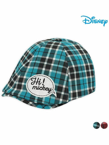 Women s Check Hunting Cap DH2LAC031 - DISNEY GOLF - BALAAN 1