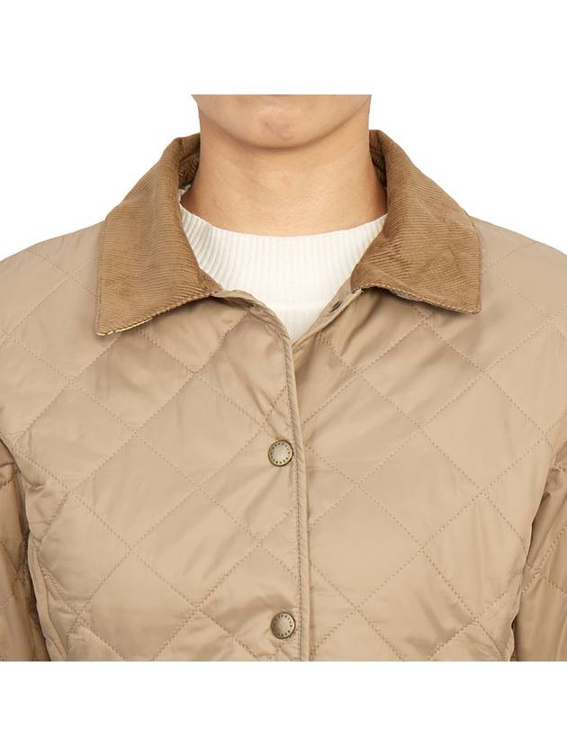 Deveron Quilting Jacket Beige - BARBOUR - BALAAN 11