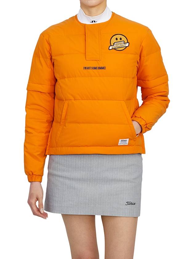 Gimme Detachable Down Jacket Orange - HORN GARMENT - BALAAN 6