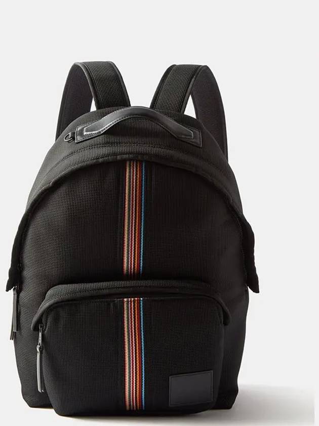 Signature Stripe Backpack Black - PAUL SMITH - BALAAN 2