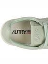 Women's Medalist Goatskin Low Top Sneakers Green - AUTRY - BALAAN 9