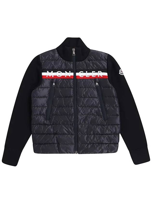 Kids Women s Logo Knit Padded Jacket 9B506 20 V9173 742 - MONCLER - BALAAN 1