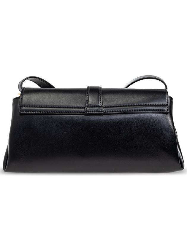 FERRAGAMO Leather Shoulder Bag, Women's, Black - SALVATORE FERRAGAMO - BALAAN 3