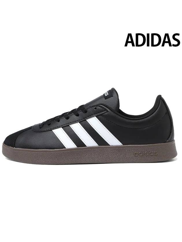 VL Court Base Low Top Sneakers Black - ADIDAS - BALAAN 2