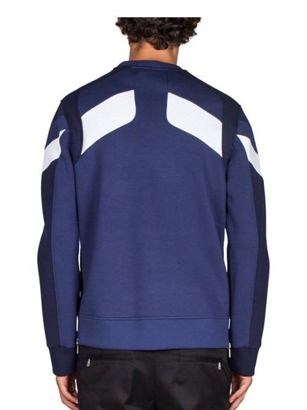 Men's Jersey Neoprene Sweatshirt Navy - DSQUARED2 - BALAAN 5