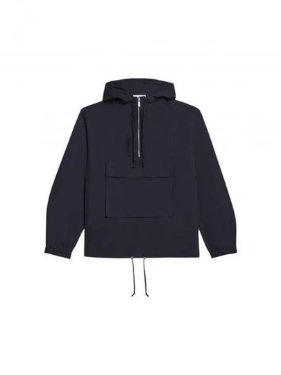 Gusset Hooded Jacket Navy - HELMUT LANG - BALAAN 2