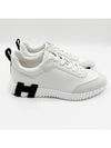 Bouncing Low Top Sneakers White - HERMES - BALAAN 4