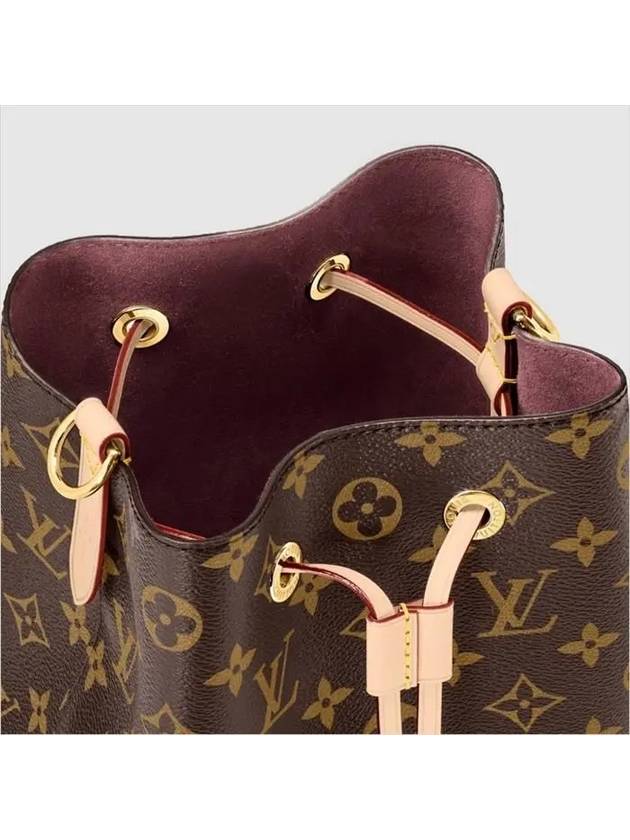 Louis Vuitton Neonoe Bb Monogram Canvas Bucket Bag Brown - LOUIS VUITTON - BALAAN 5