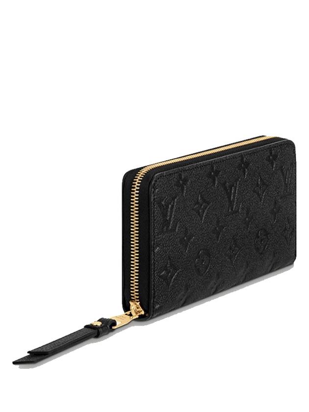 Zippy Monogram Empreinte Long Wallet Black - LOUIS VUITTON - BALAAN 4