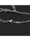 18K White Gold Sentimental Open Heart Chain Medium Pendant Necklace - TIFFANY & CO. - BALAAN 5