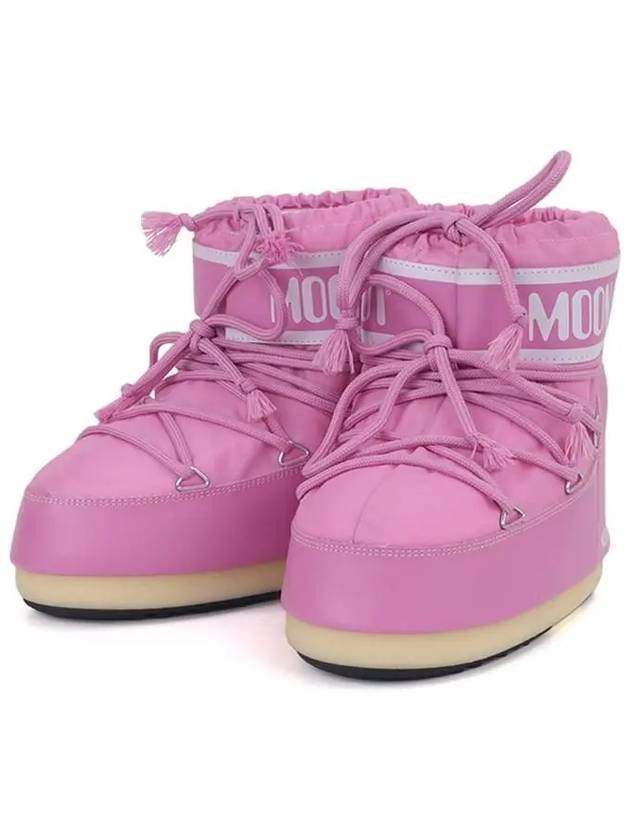 Classic Low Winter Boots Pink - MOON BOOT - BALAAN.