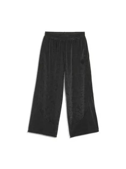 Perks And Mini Velour Wide Pants Black - PUMA - BALAAN 2