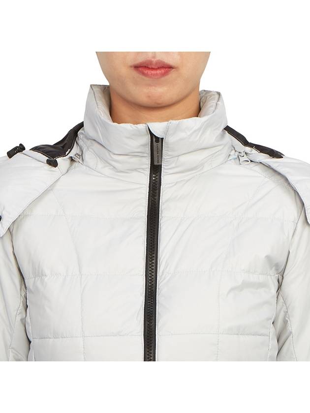 Ellison Hooded Padding Jacket White - CANADA GOOSE - BALAAN 9