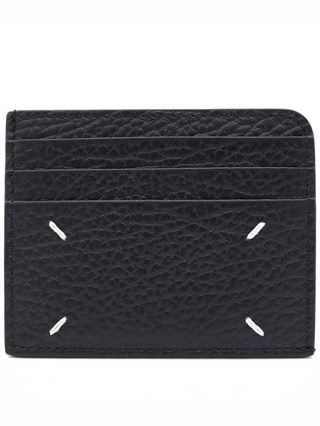 Stitch Card Wallet Black - MAISON MARGIELA - BALAAN 2