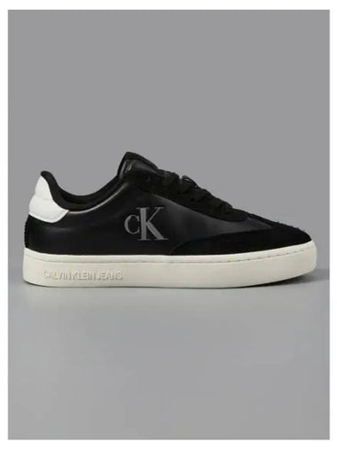 Jeans Roma MS Low Top Sneakers Black - CALVIN KLEIN - BALAAN 1