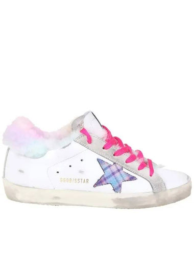 Women's Superstar Classic Shearling Low Top Sneakers White - GOLDEN GOOSE - BALAAN 1