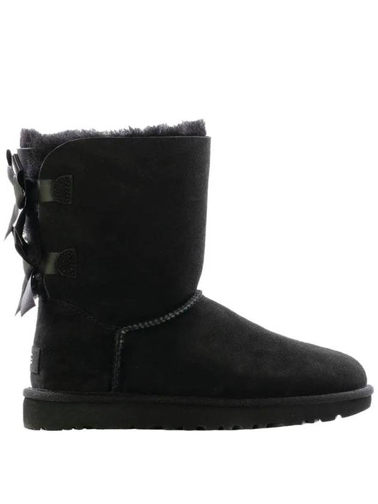 Bailey Bow 2 Shorts Winter Boots Black - UGG - BALAAN 2