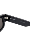 Acetate Rectangular Frame Sunglasses Black - BALENCIAGA - BALAAN 9