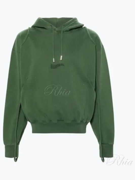 Le Camargue Cotton Hoodie Green - JACQUEMUS - BALAAN 2