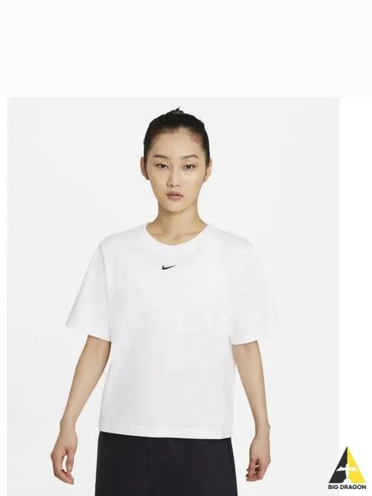 Women s Short Sleeve W NSW Essential Boxy DD1238 100 - NIKE - BALAAN 2