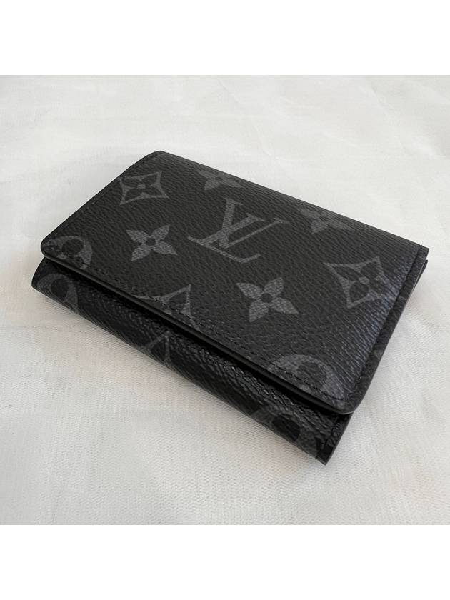 Envelope Business Monogram Card Wallet Black - LOUIS VUITTON - BALAAN 5